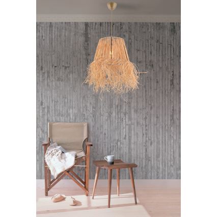 Luster na sajli VALANCE 1xE27/40W/230V smeđa