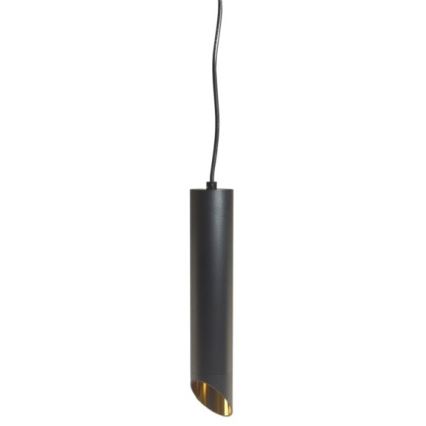 Luster na sajli VALDA 1xGU10/30W/230V 132 cm crna