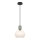 Luster na sajli VALISIA 1xE27/40W/230V crna/maslinasta