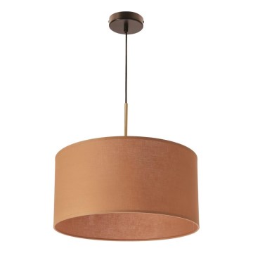 Luster na sajli VANTI 1xE27/40W/230V ciglasto crvena