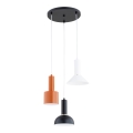 Luster na sajli VANTI 3xE27/15W/230V, višebojan