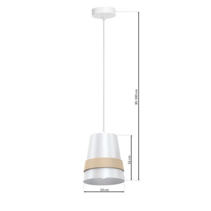 Luster na sajli VENEZIA 1xE27/60W/230V