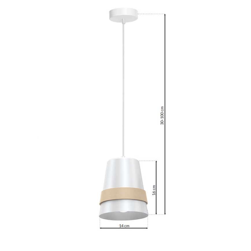 Luster na sajli VENEZIA 1xE27/60W/230V