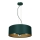 Luster na sajli VERDE 3xE27/60W/230V zelena