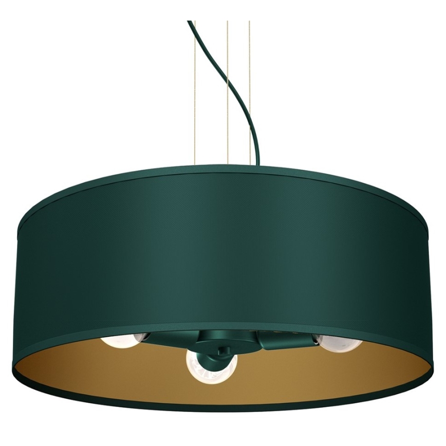 Luster na sajli VERDE 3xE27/60W/230V zelena