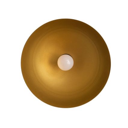 Luster na sajli VESPER 1xE27/15W/230 Ø 30 cm crno-zlatni