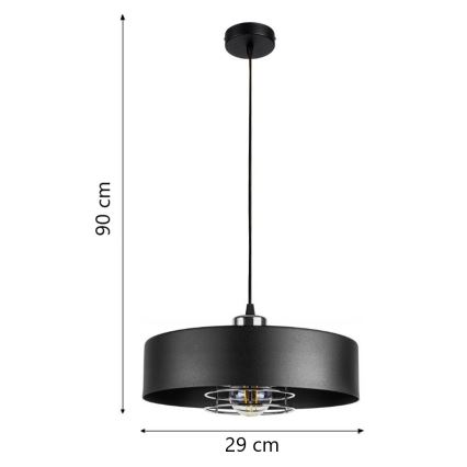 Luster na sajli VEST 1xE27/60W/230V