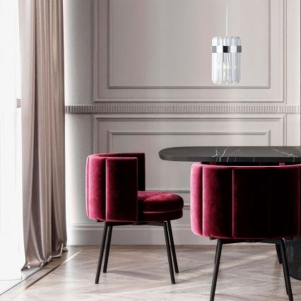 Luster na sajli VETRO 1xE14/10W/230V sjajni krom