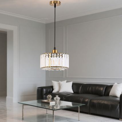 Luster na sajli VETRO 1xE27/60W/230V zlatni