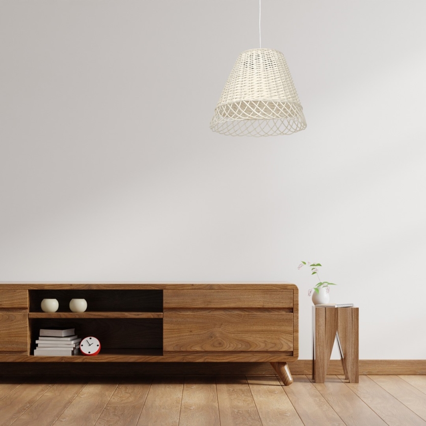 Luster na sajli VIMINI 1xE27/40W/230V ratan
