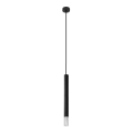 Luster na sajli VIZIER 1xG9/40W/230V crna