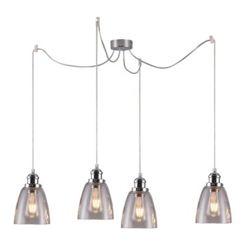Luster na sajli VOICE 4xE27/40W/230V pauk
