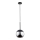 Luster na sajli VOLDA 1xE27/60W/230V crna