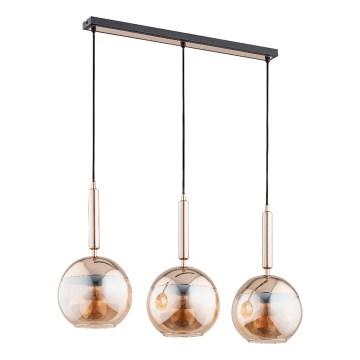Luster na sajli VOLDA 3xE27/15W/230V mesing