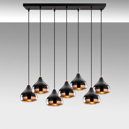 Luster na sajli YILDO 7xE27/40W/230V