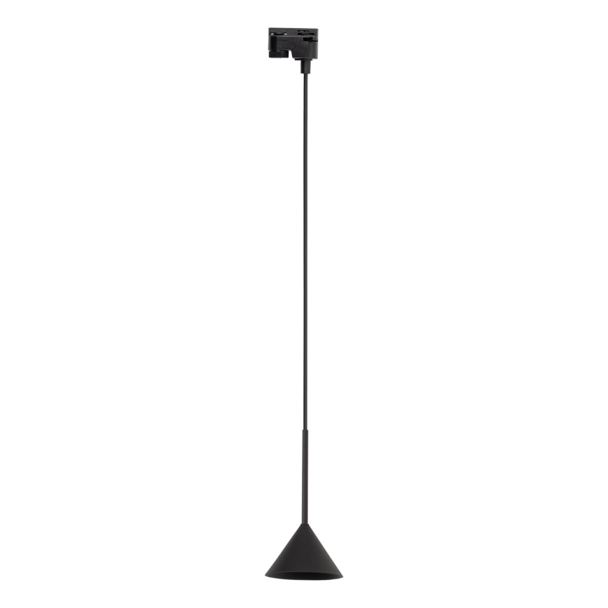 Luster na sajli za 1-fazni tračni sustav CONO MINI 1xGU10/10W/230V crna