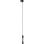 Luster na sajli za 1-fazni tračni sustav TRACER 1xGU10/10W/230V crna/zlatna