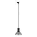 Luster na sajli za 3-fazni tračni sustav NEO 1xE27/15W/230V crna/dimna crna