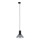 Luster na sajli za 3-fazni tračni sustav NEO 1xE27/15W/230V crna/dimna crna