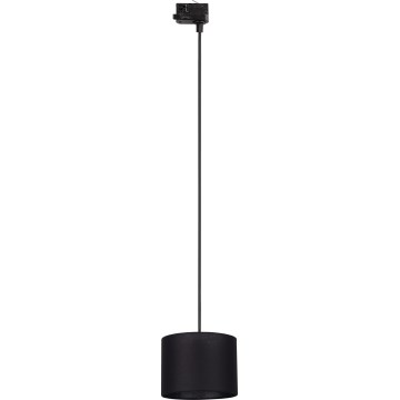 Luster na sajli za 3-fazni tračni sustav TRACER 1xE27/15W/230V pr. 20 cm crna