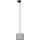 Luster na sajli za 3-fazni tračni sustav TRACER 1xE27/15W/230V pr. 20 cm crna/siva