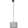 Luster na sajli za 3-fazni tračni sustav TRACER 1xE27/15W/230V pr. 30 cm crna/siva