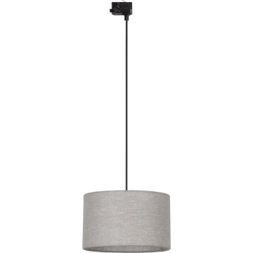 Luster na sajli za 3-fazni tračni sustav TRACER 1xE27/15W/230V pr. 38 cm crna/siva