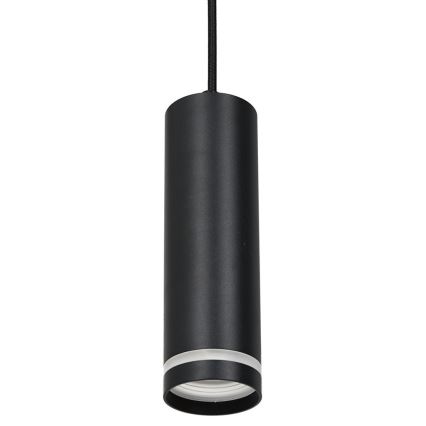 Luster na sajli za tračni sustav PIPE 1xGU10/25W/230V crna