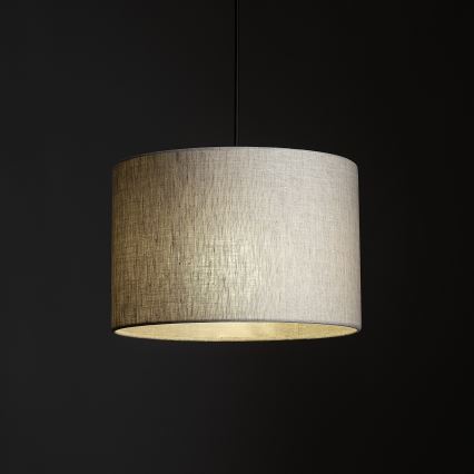 Luster na sajli za 1-fazni tračni sustav TRACER 1xE27/15W/230V pr. 30 cm crna/siva