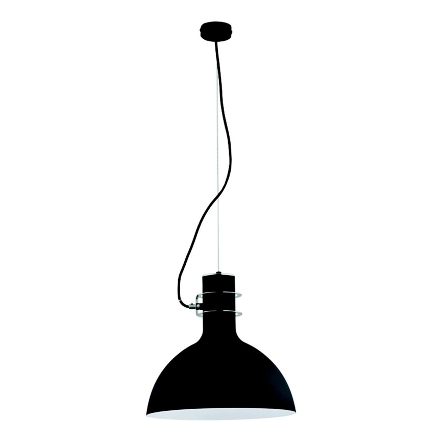 Luster na sajli ZINE 1xE27/15W/230V crna