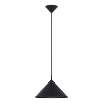 Luster na sajli ZUMA 1xE27/15W/230V pr. 30 cm crna