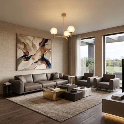 Luster na šipci AWINION 3xE27/15W/230V