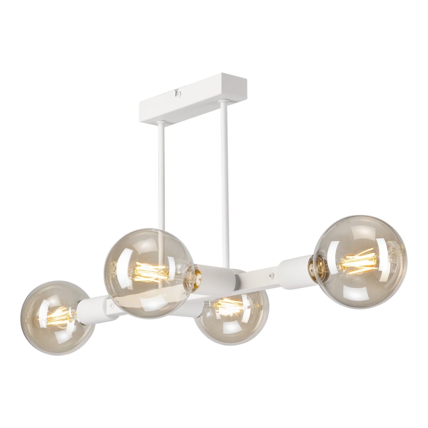 Luster na štapu ASTRID 4xE27/60W/230V bijela