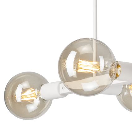 Luster na štapu ASTRID 4xE27/60W/230V bijela