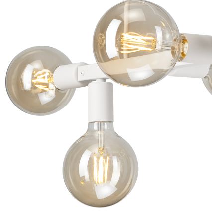Luster na štapu ASTRID 6xE27/60W/230V bijela