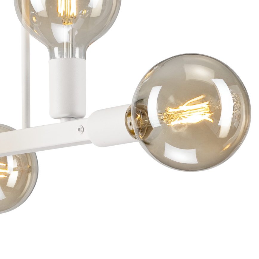 Luster na štapu ASTRID 6xE27/60W/230V bijela