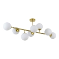 Luster na štapu DORADO 8xE14/40W/230V zlatni