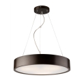 Luster na užetu 3xE27/60W/230V ? 47 cm borovina