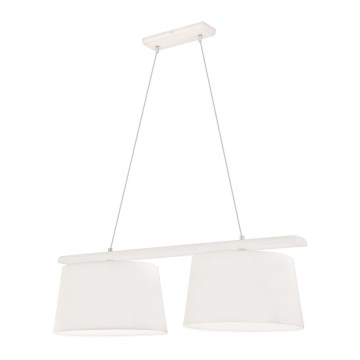 Luster na užetu AIDA 2xE27/60W/230V hrast