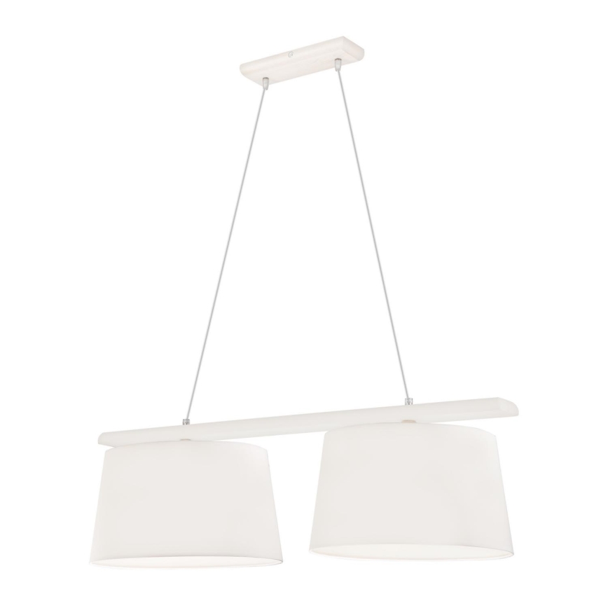 Luster na užetu AIDA 2xE27/60W/230V hrast