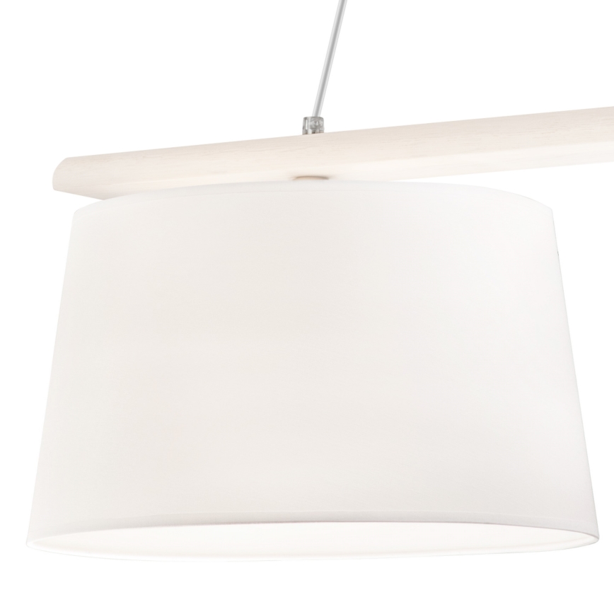 Luster na užetu AIDA 2xE27/60W/230V hrast