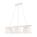 Luster na užetu AIDA 3xE27/60W/230V hrast