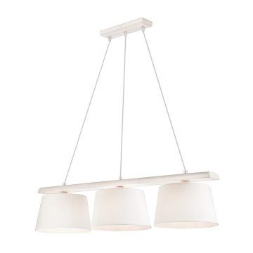 Luster na užetu AIDA 3xE27/60W/230V hrast
