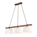 Luster na užetu AIDA 3xE27/60W/230V orah