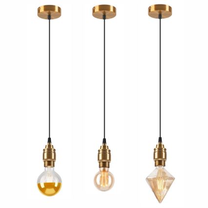 Luster na užetu ASTRA 1xE27/60W/230V