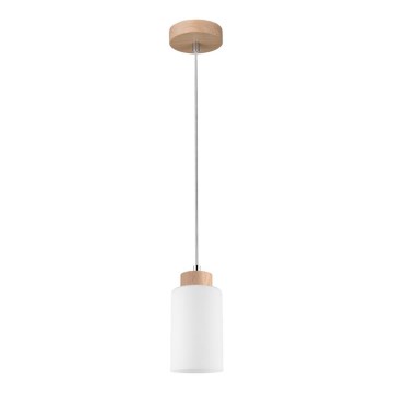 Luster na užetu BOSCO 1xE27/60W/230V hrast