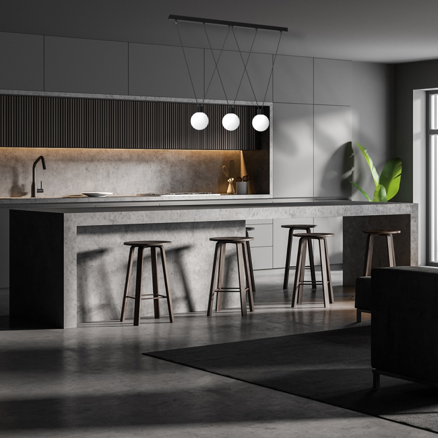 Luster na užetu CAPRI 3xG9/7W/230V