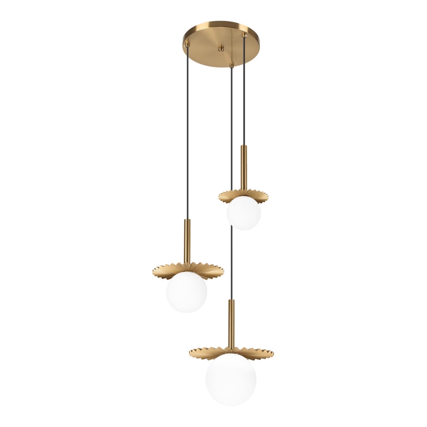 Luster na užetu CHITA 3xG9/5W/230V zlatni