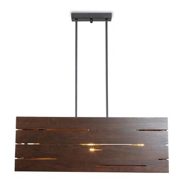 Luster na užetu CUBO 3xE27/60W/230V