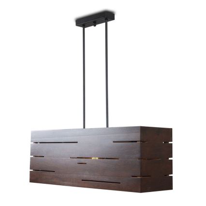 Luster na užetu CUBO 3xE27/60W/230V